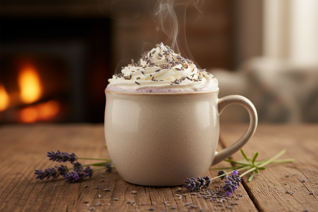 lavender hot chocolate